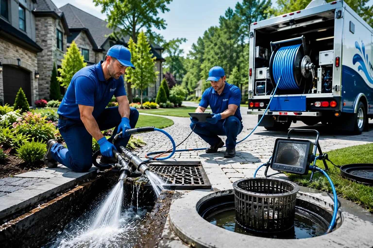 Local outdoor drain cleaning professionals in Swink, OK